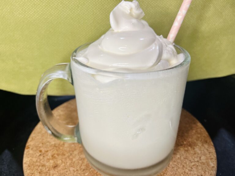Creamy Vanilla Milkshake