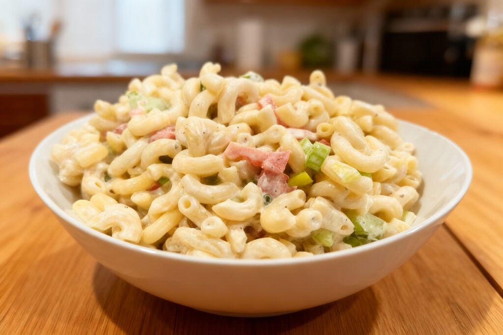 Easy Small Batch Macaroni Salad