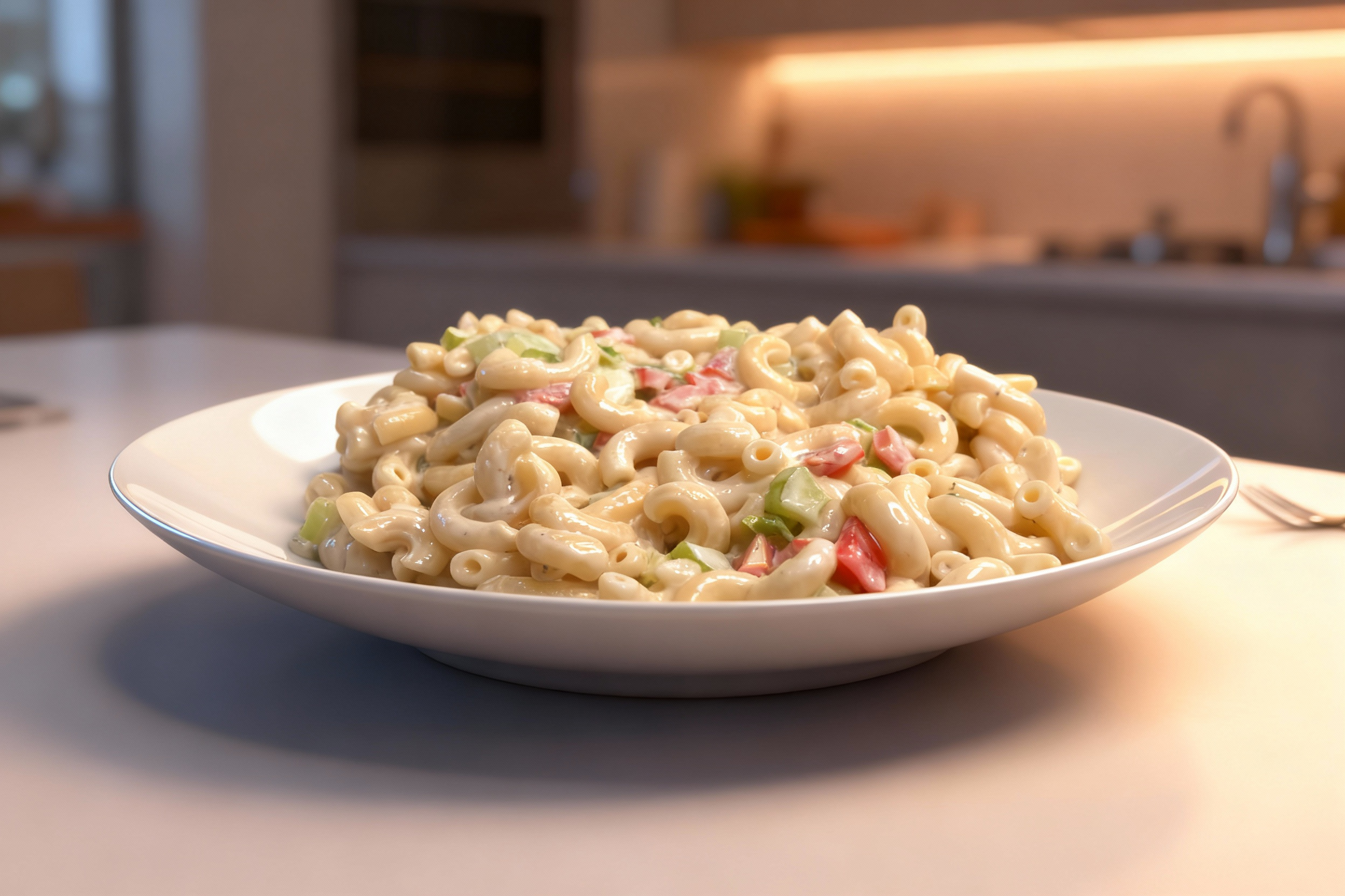 Easy Small Batch Macaroni Salad