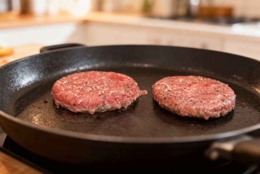 Mushroom Swiss Burger