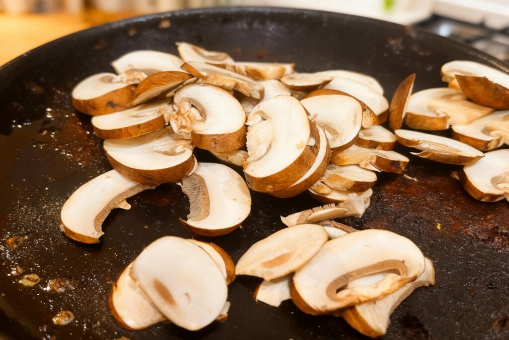 Mushroom Swiss Burger