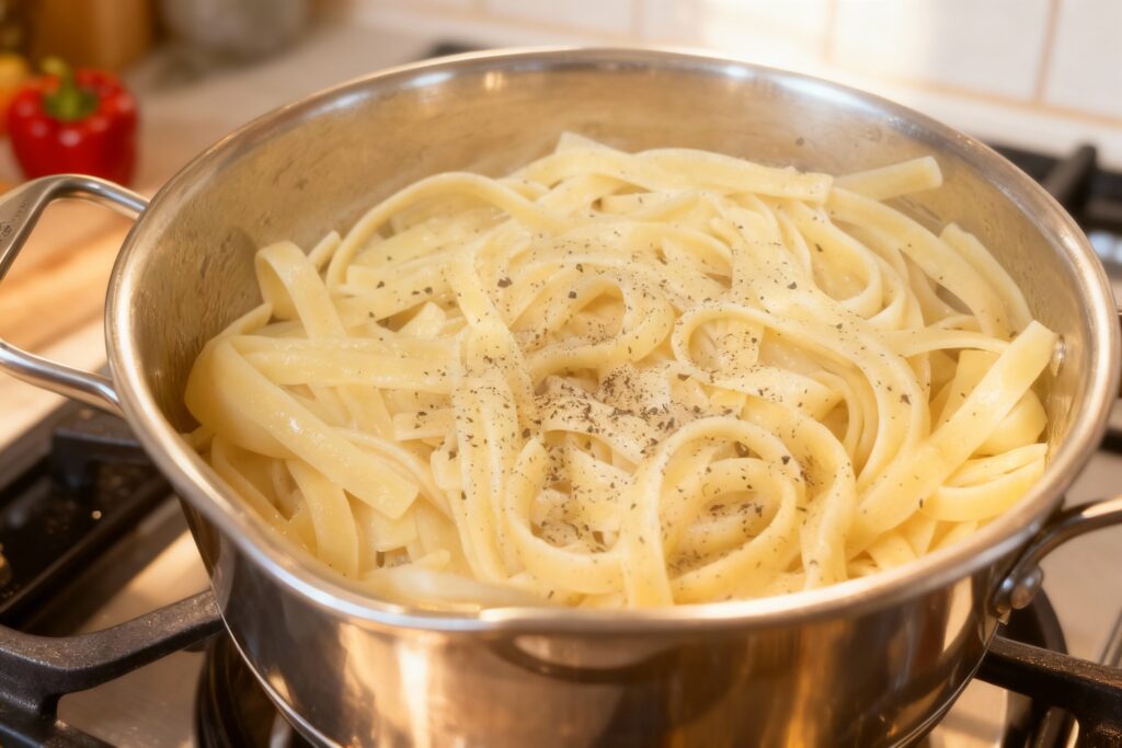 The Perfect Buttered Pasta
