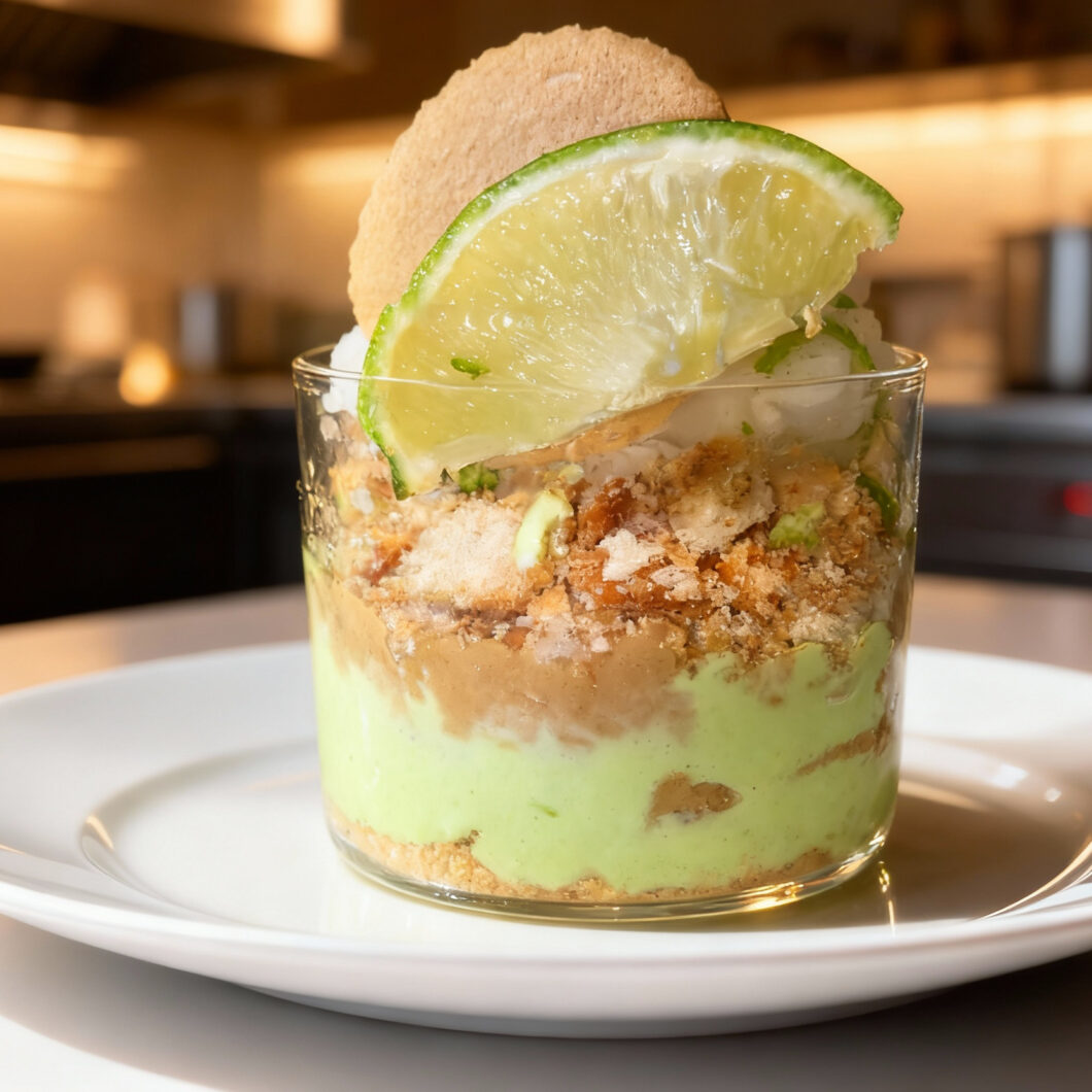 Coconut Key Lime Pie Parfait