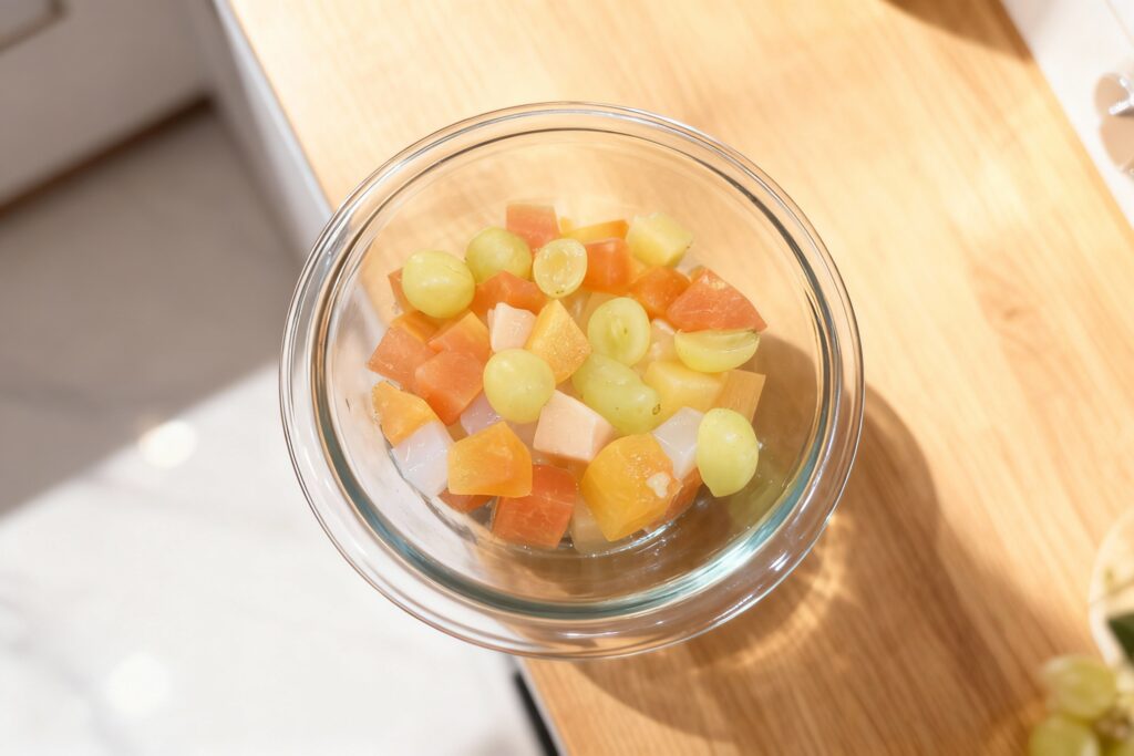 Fruit Cocktail Ambrosia Salad