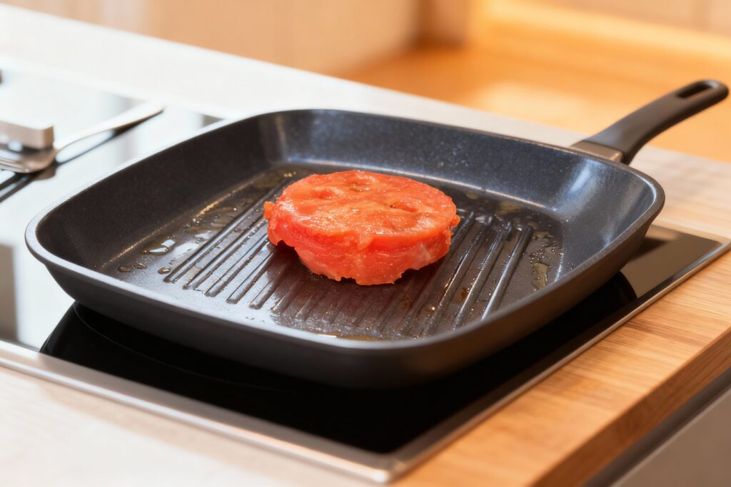 Grilled Watermelon Balsamic Salad