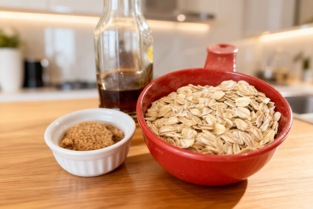 Maple and Brown Sugar Oatmeal
