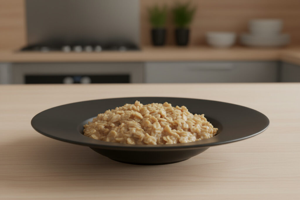 Maple and Brown Sugar Oatmeal