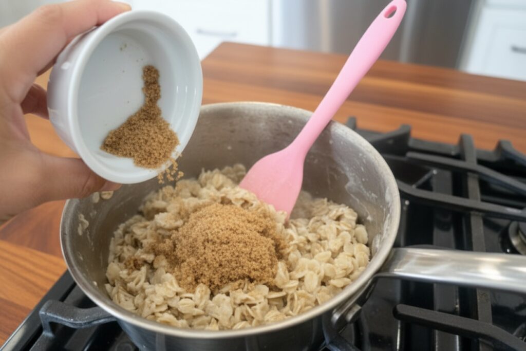 Maple and Brown Sugar Oatmeal
