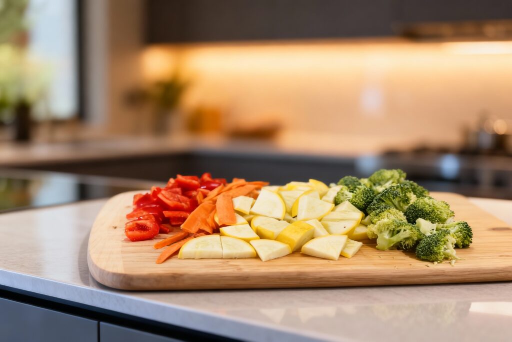 Quick and Easy Pineapple Soy Vegetable Stir Fry