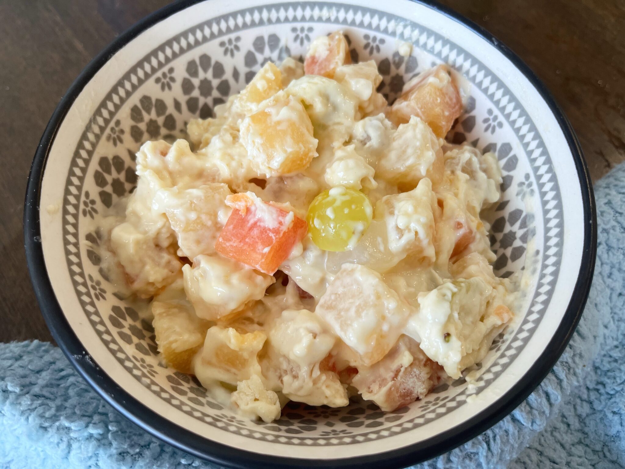 Fruit Cocktail Ambrosia Salad