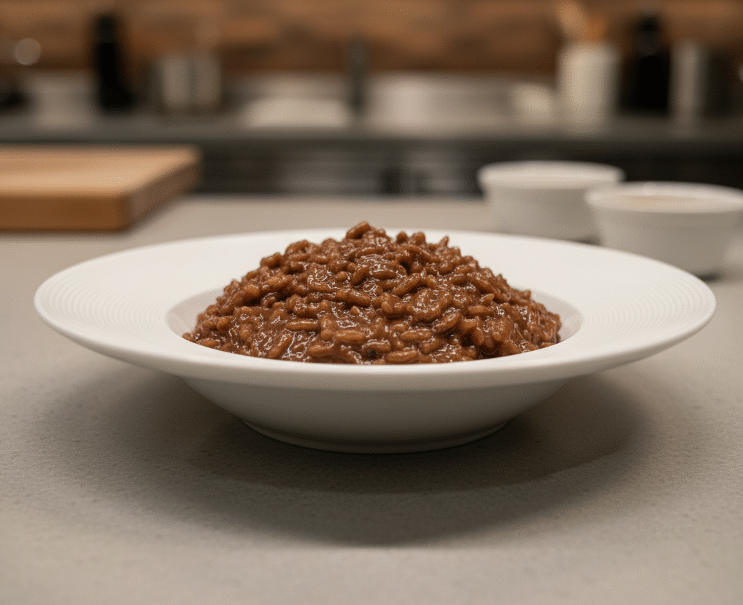 Chocolate Rice Pudding