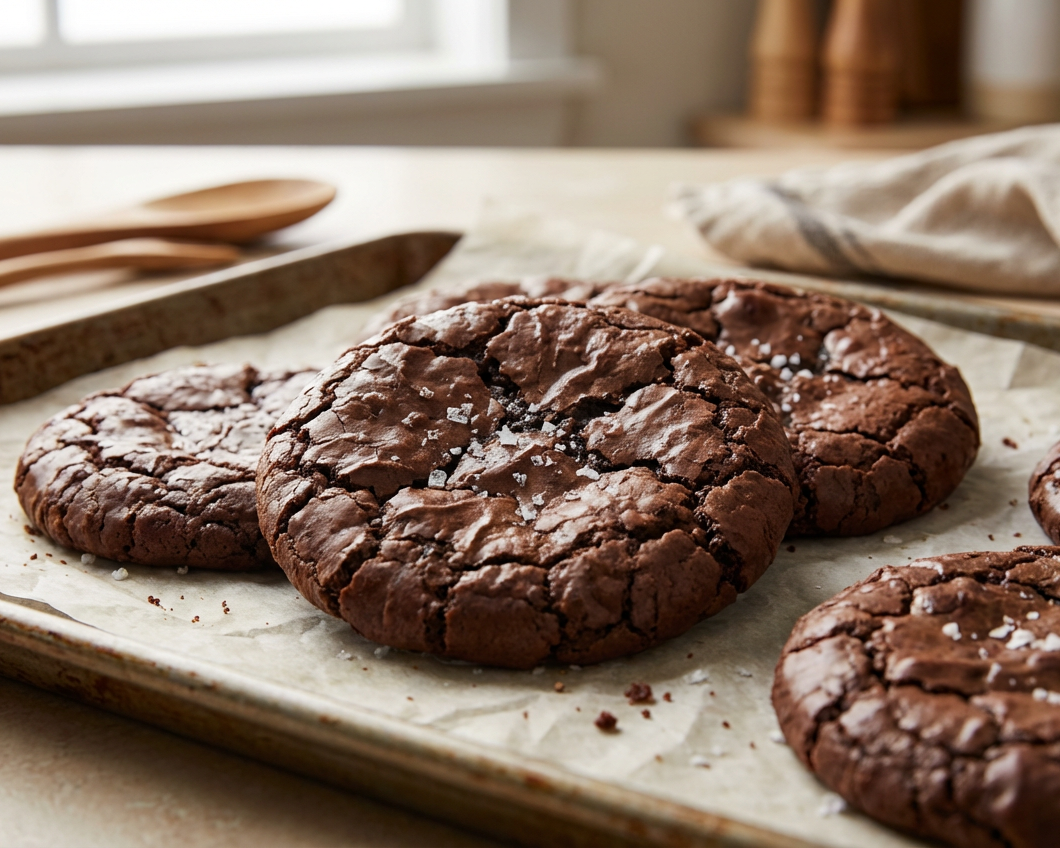 Fudgy Chewy Brownie Cookies (Brookies)