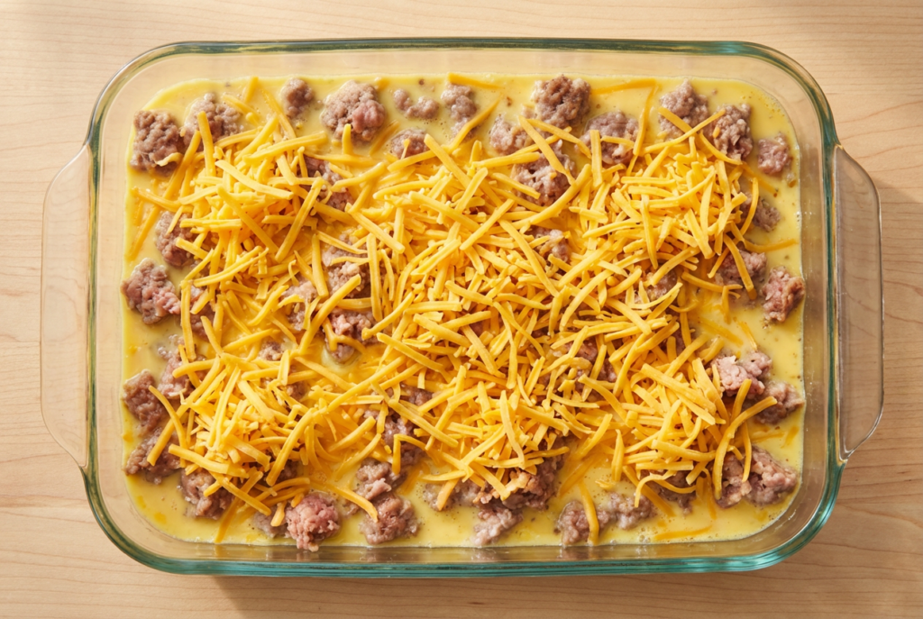 Breakfast Casserol Sausage Eggs