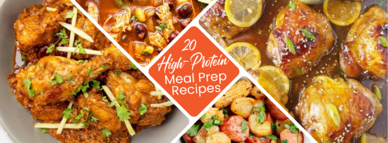 20 Low-Calorie High-Protein Meal Prep Recipes for Oven and Crock Pot