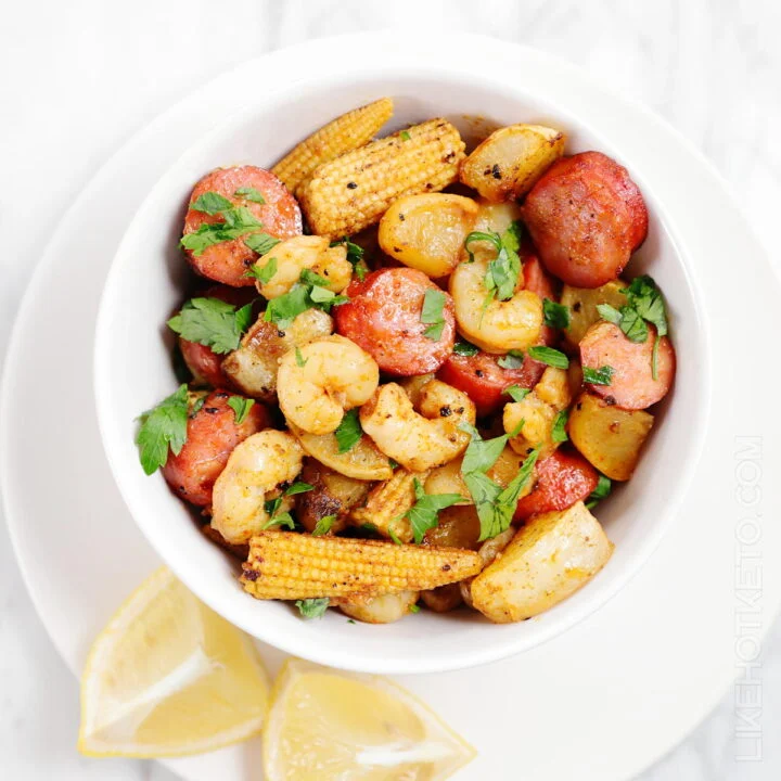 Sheet Pan Shrimp Boil