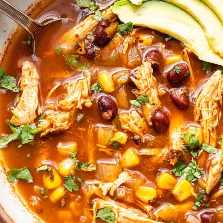 Slow Cooker Chicken Tortilla Soup