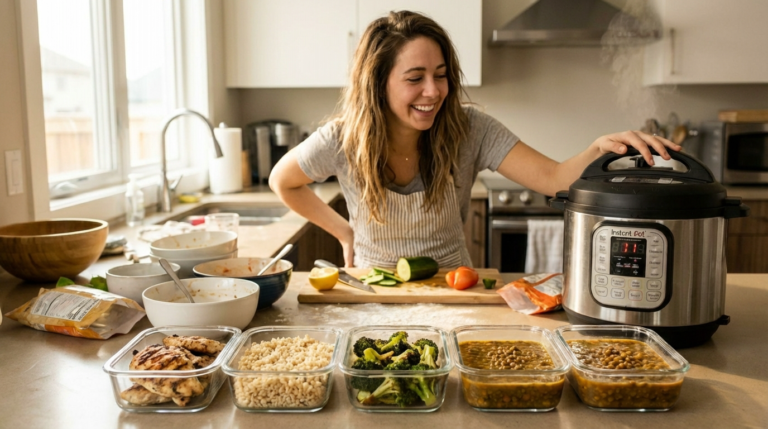 Instant Pot Meal Prep: Cook 5 Meals in 1 Hour