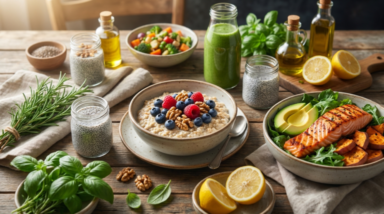 Anti Inflammatory Meal Plan for Beginners with Simple Recipes and Grocery List