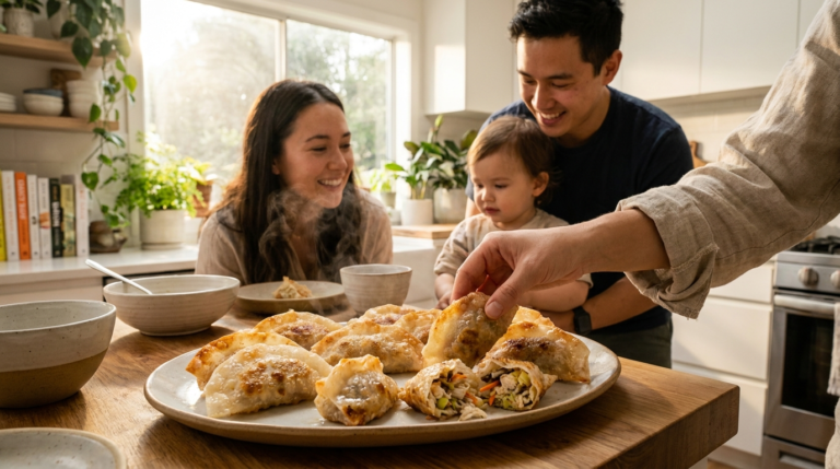 Crispy Rice Paper Dumplings Recipe (Better Than Takeout)
